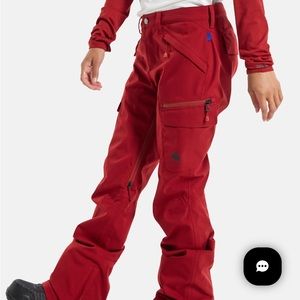 NWT Burton Gloria Snow Pants Sun Dried Tomato